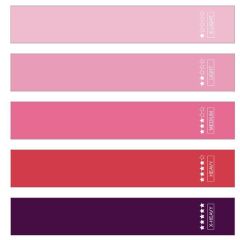 5'li Pilates Elastik Band